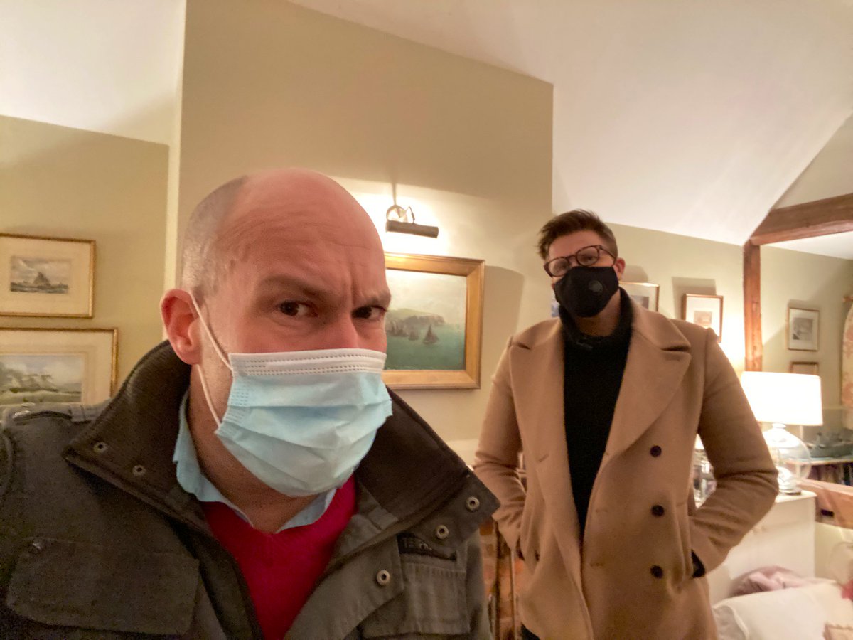 Andy Clarke (@tvsandyclarke) on Twitter photo When the masks come off... The socially-distanced #redwine tasting starts! (Note the 2 metre stick!) Filming the best of British reds with Alan Titchmarsh, fellow CBBC veteran @jakehumphrey & <a href="/SamanthaBond/">SAMANTHA BOND</a>! Catch us on ‘Love your Weekend with Alan Titchmarsh’ Sun 31st Jan @itv 🍷 When the masks come off... The socially-distanced #redwine tasting starts! (Note the 2 metre stick!) Filming the best of British reds with Alan Titchmarsh, fellow CBBC veteran @jakehumphrey & <a href="/SamanthaBond/">SAMANTHA BOND</a>! Catch us on ‘Love your Weekend with Alan Titchmarsh’ Sun 31st Jan @itv 🍷