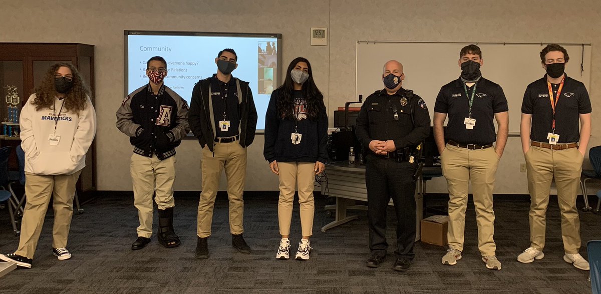 Allen HS Police Explorers tweet media