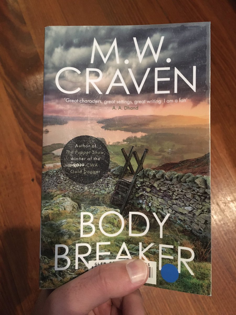 TigerTex1's tweet photo. Got my next book and canโt wait to start. Itโs the second instalment of the Fluke and Towler series #BodyBreaker by @MWCravenUK #2021Reads https://t.co/1C0SIuIfzI