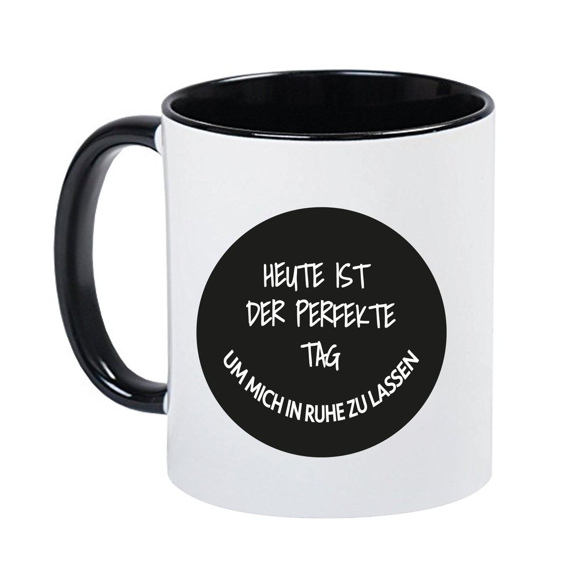 Deine Mudder Heute ist der perfekte Tag um mich in Ruhe zu lassen Kaffeetasse Tasse Becher Bürotasse Homeoffice NEU im Shop für nur €11.90. Klick hier  team-jollify.de/products/heute…