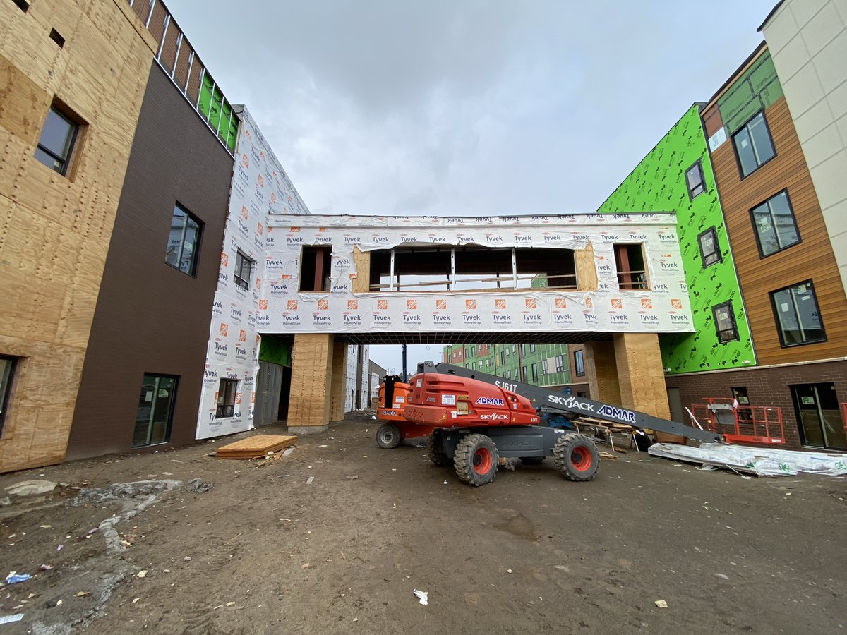 PasseroAssoc's tweet image. Construction progress at Skyview Park Senior Housing in Irondequoit.
#ChristaConstruction
@PathStoneCorp 
@irondequoit_ny 
@arqtet