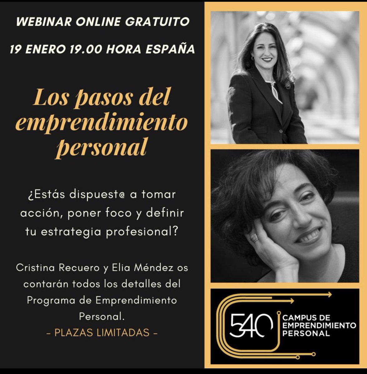 CREAtech540's tweet photo. 👉¿Estás pensando en desarrollar tu profesión de manera independiente?
👉¿Tienes experiencia, conocimientos y habilidades y necesitas estructura y foco para diferenciarte y ofrecer un servicio innovador? @galath1 y @CrisRecueroB 

👉inscríbete aquí: https://t.co/7z99v5bv9N https://t.co/Qx8JKhpeTx