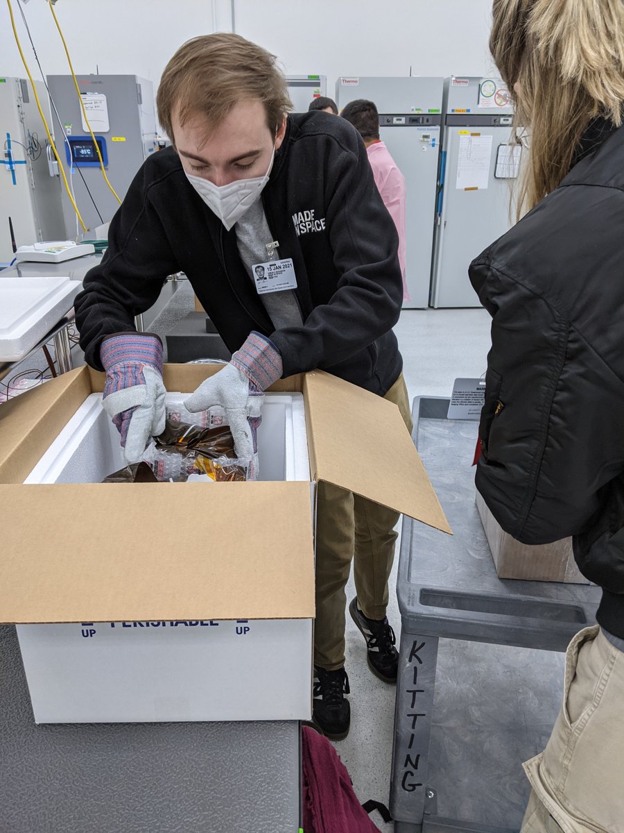 Home safe and sound! ⚙️ Redwire team members traveled to @NASAKennedy today to pick up our Ceramic Manufacturing Module (CMM) test prints from the @Space_Station Processing Facility. The samples are now headed back to our facility for further analysis.