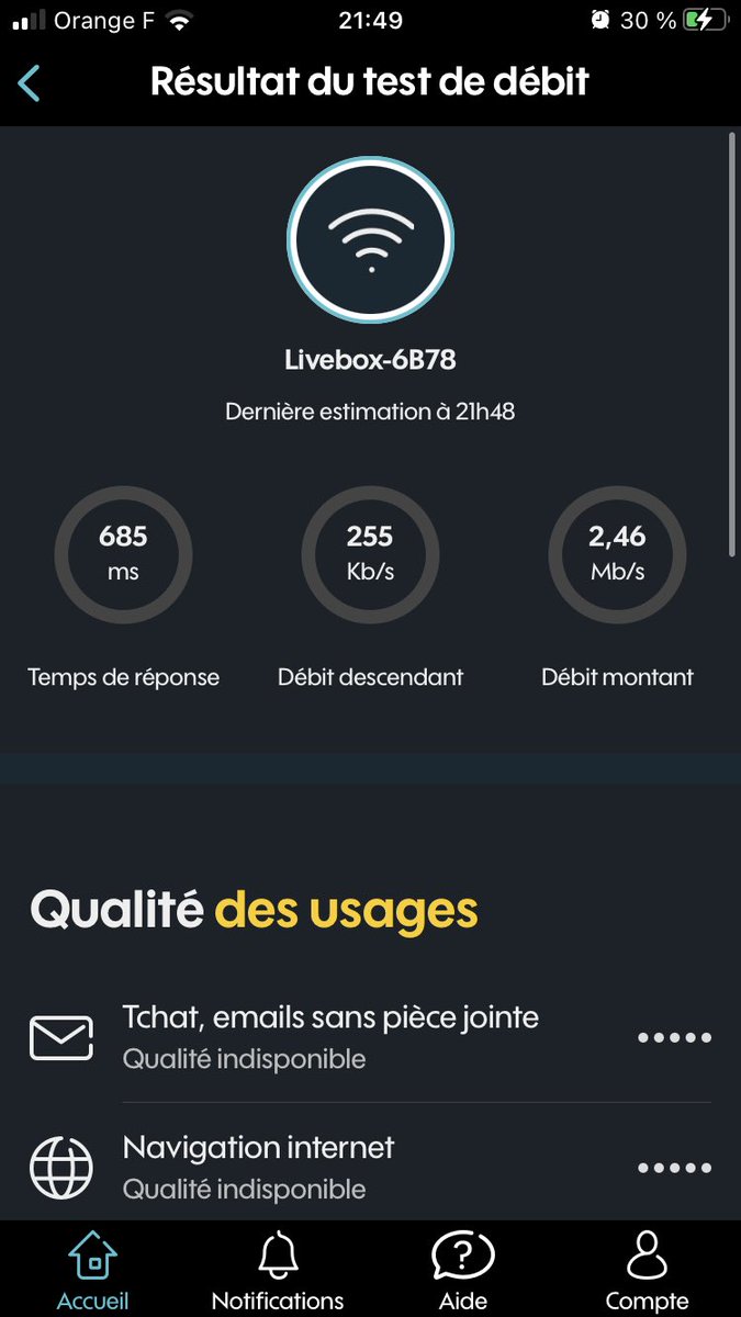 _ekail_'s tweet photo. Toujours un plaisir de faire tout mes cours à distance avec une telle qualité d’internet 😅
@Sosh_fr 
Un petit problème sur ma ligne non ? Du moins je l’espère 🥲 https://t.co/vQxaW8cdiW