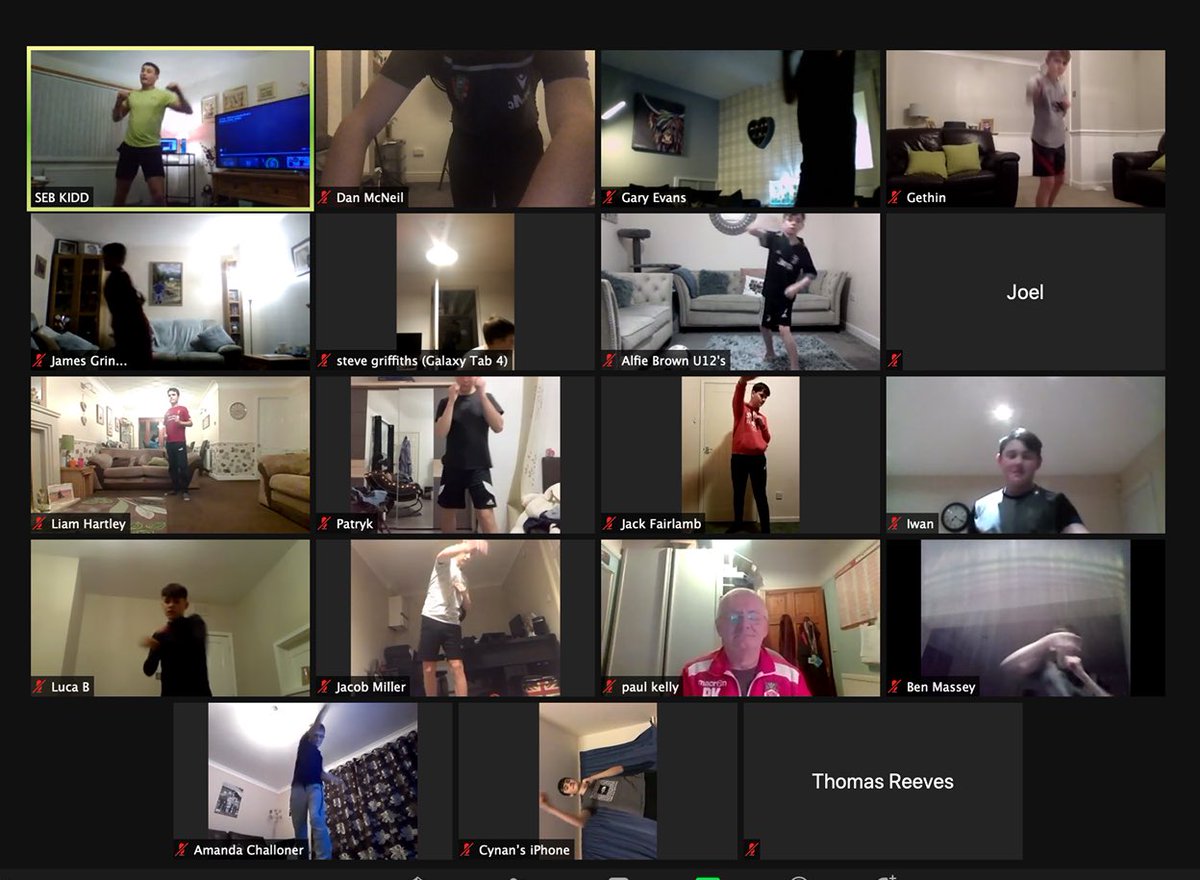 Another fantastic Zoom Session with our U12’s, U13’s, U14’s, U15’s, U16’s &amp; First team! ⚽️👀

Thank you Sebastian Kidd for providing us with another excellent HIIT session &amp; making sure our players stay active throughout the lockdown 👏 💪 

Well done all!! 🙌🏽