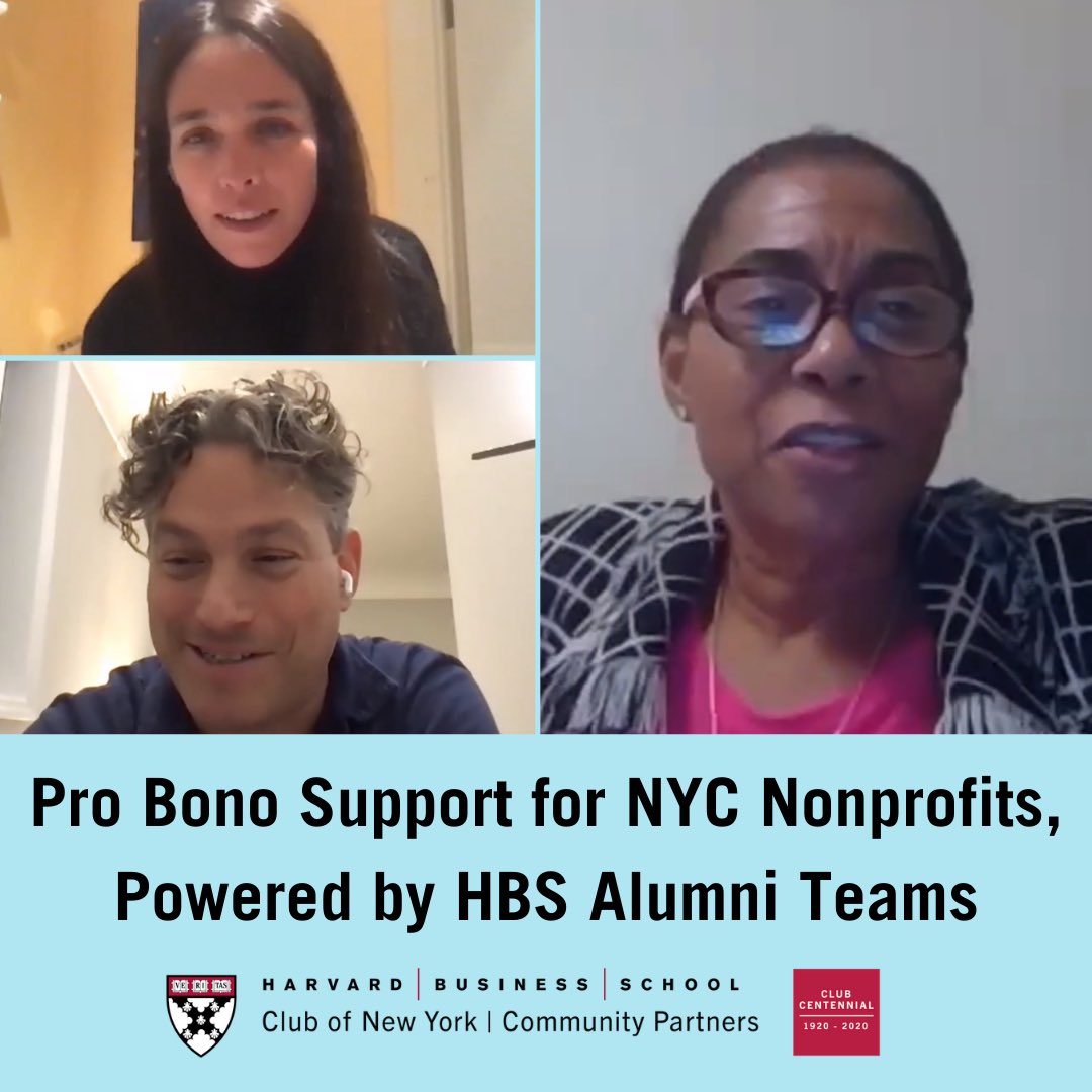 HBSCNY's tweet photo. Weβre ready to help leaders of NY nonprofits tackle business challenges. Spread the word. Accepting new clients now. #hbsclubofny Community Partners program. https://t.co/Csb2bmPSmi
β
#newyorknonprofits #nynonprofits #probonoconsulting #hbsalumni #nonprofits #socent #hbs #HBSSEI https://t.co/owFeXQHiBj
