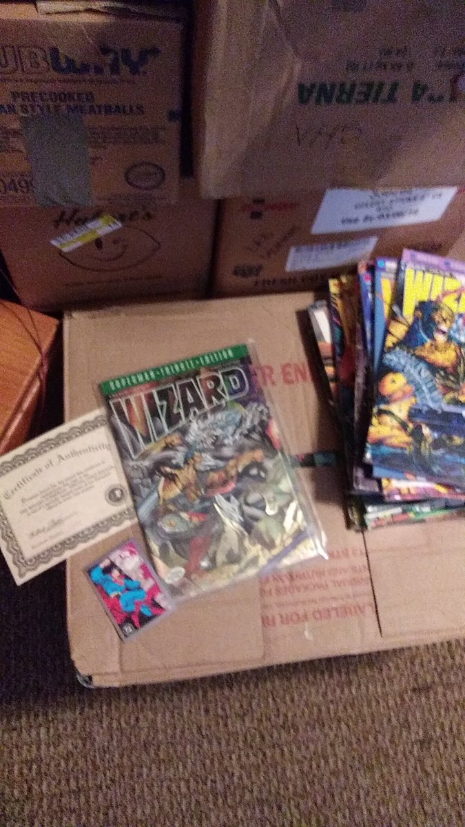 JoshuaAyres15's tweet photo. @thedanjurgens Remember signing these Wizards? Greta read! Death was my first storyline. Mom got me the trade. I was mad cause I thought it was the wrong comic. Was looking for black bag issue my friends had. But the joy when I relized I had the WHOLE STORY!! Thnx Dan and Mom!! https://t.co/6pCQTB4Mf1