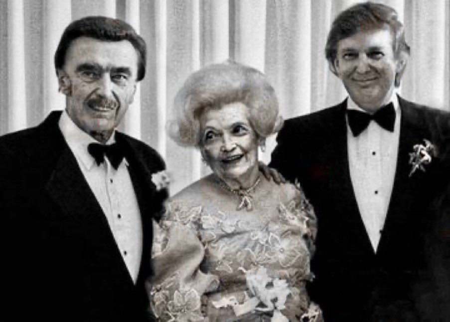 Dear Fred and Mary Trump, Your son is the only President in history to be impeached twice. 30 sexual assault charges. 2 alleged rapes. 6 bankruptcies. 5 deferments. Thousands of kids caged at the border. And his own children who steal from kids with cancer. The Trump family.