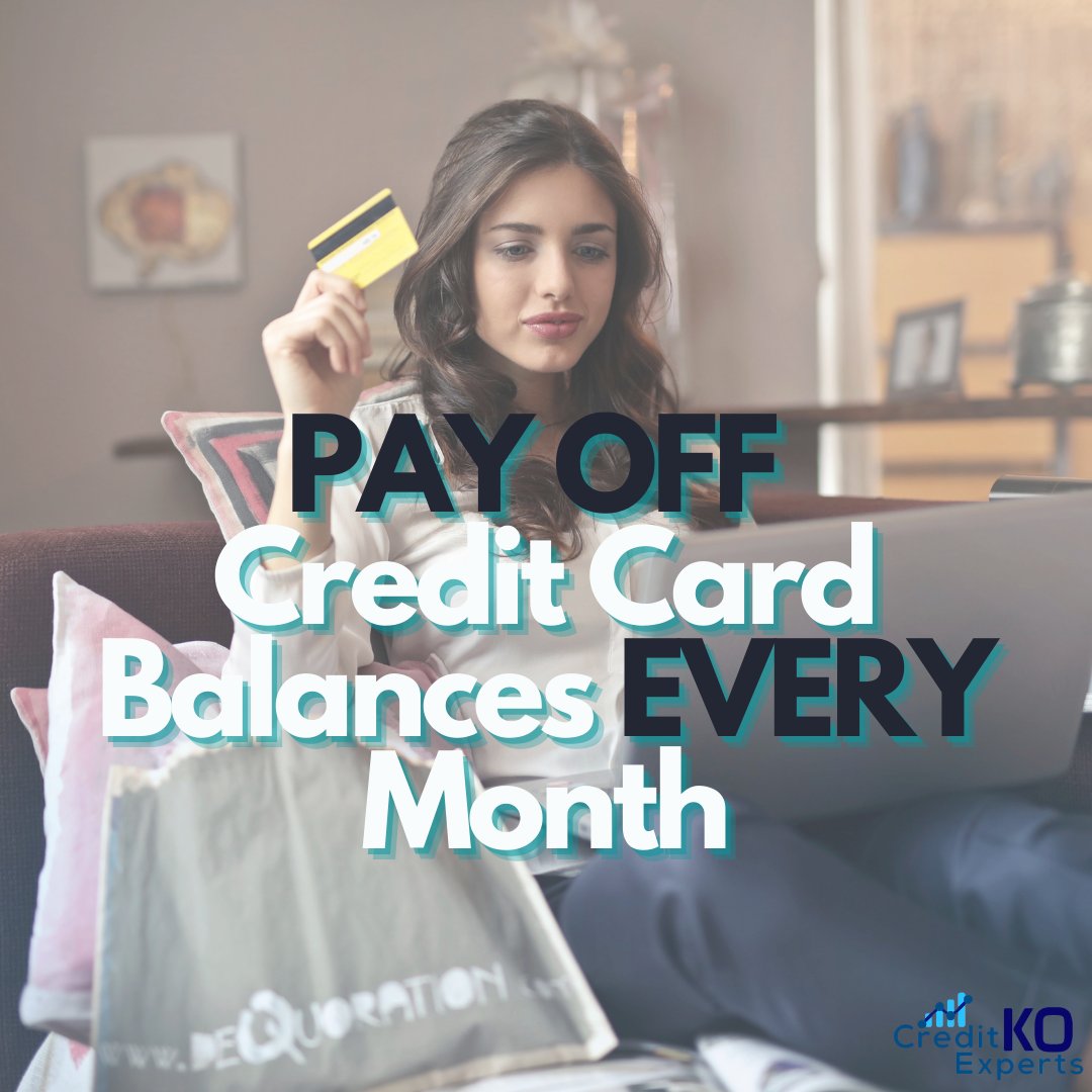 CreditkoExperts's tweet image. No need to roll balances if you have the cash to pay it off !!!