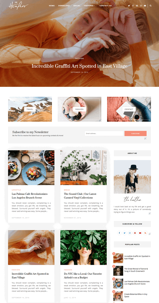 oddthemes's tweet photo. New! Kinsley Minimal Blogger Theme 2021 - https://t.co/OswsdouV72 https://t.co/gyaaySFi5y