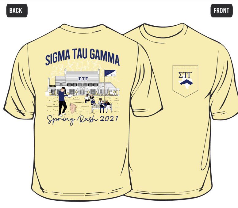 Rush time is the best time! Get your shirts today! For $17💥                                 sfasigtau.bigcartel.com