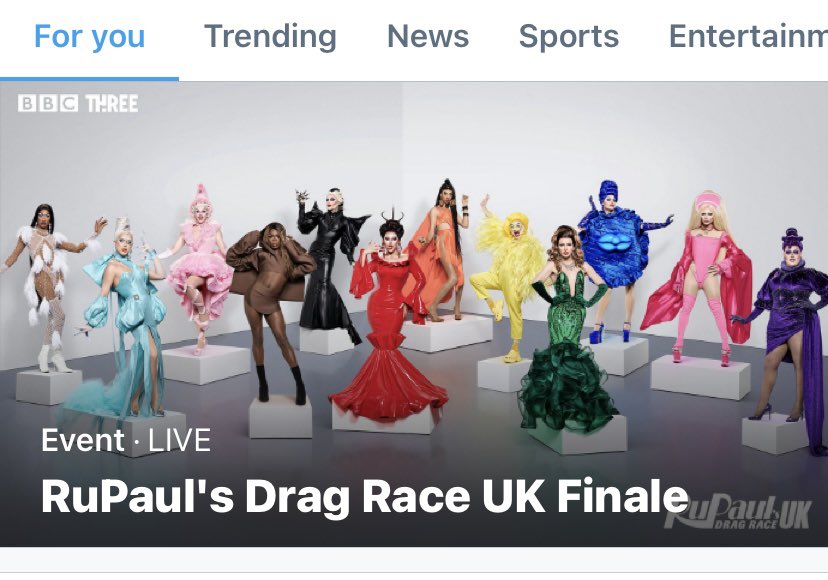 ...because even the BBC knows they just sent the winner home first <a href="/misterjoeblack/">Joe Black</a> #DragRaceUK