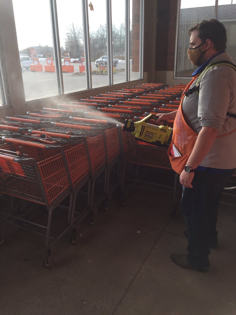 Crosscheck14's tweet photo. @brian_elchert @MeganTorresD104 @John_Lerch @bryan_greenough @Scott_Darnell_ Sanitized and Safe is what you can expect All Day, Every Day at your Wadsworth Home Depot!!  Keeping our Customers and Associates Safe is our Priority every day!!! #SafeAndSanitized https://t.co/nc5d8FINLq