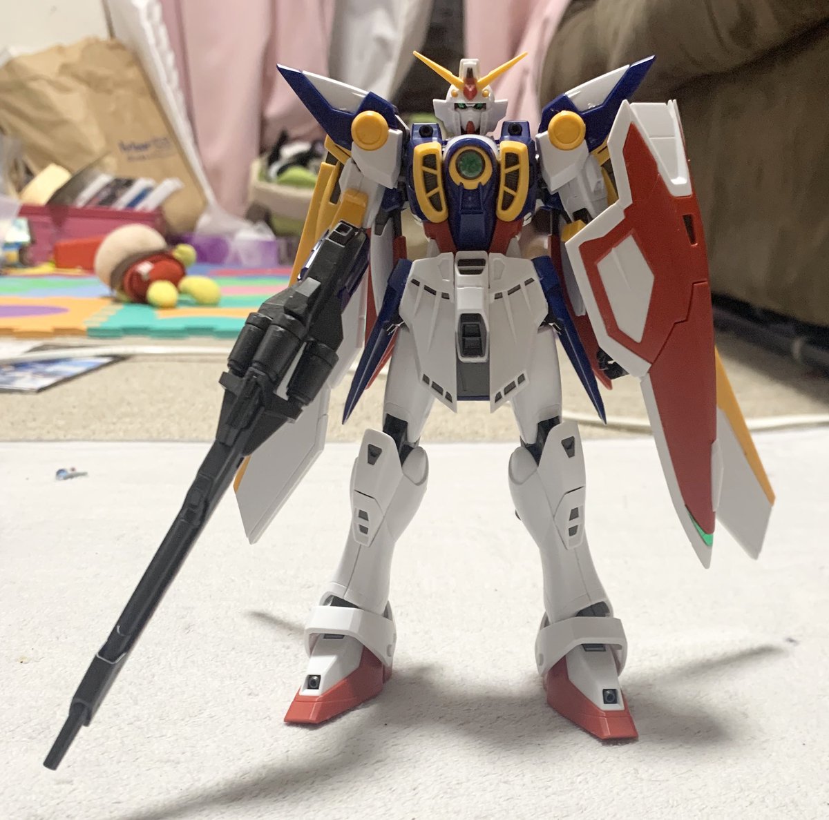 タウラス ガンダムwがトレンド入りしてた 高校2年生 26年前 の時に初放送みて Gガンダムも良かったが 衝撃の1話 で心を奪われてしまった 未だにガンダムwは私の中で ガンダムシリーズベスト5の作品 写真はmgウィングガンダムです