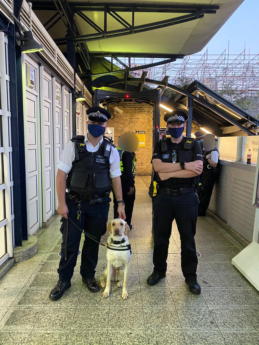 BTPCasey's tweet photo. Six months ago the Proactive Metro Team was set up in partnership with @Se_Railway led by SGT JONES

To date;

85 persons have been arrested👮🏻‍♂️
 
70 persons have been reported for drugs💊

22 weapons have been recovered🔪

It’s been a busy time with plenty of help from @MPSWelling https://t.co/4RsnKhDNOs