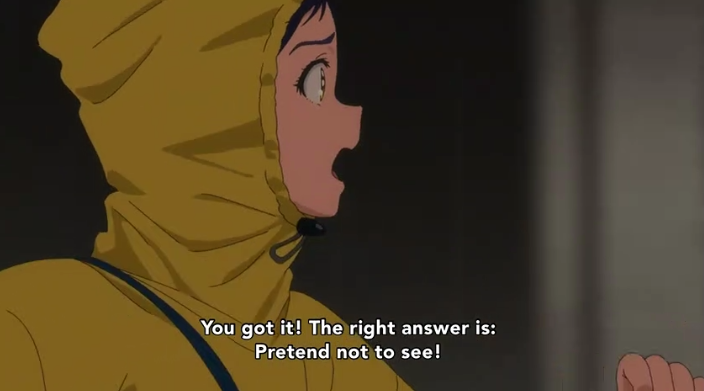 Ai Ohto is 14 year old girl who was bullied in school due to her having heterochromia. One day she eventually received a support but was unable to properly accept and defend the dearest person and she Pretended Not To See.Now through the Dream she has to encounter the Reality.