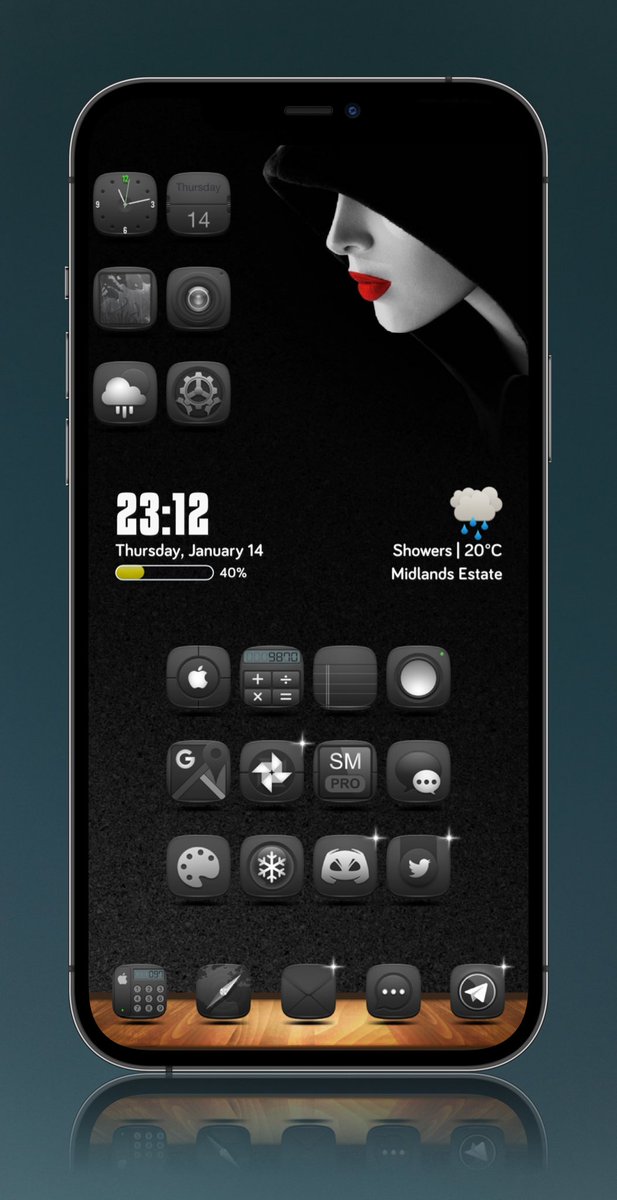 hermoter's tweet photo. Beautiful theme #3eSome
AE @Attairdu57slm
Dock @SteveMeyer420
Credits to owner of theme.
Wall is a mod by me from wall and image found on web https://t.co/79dL273IWM