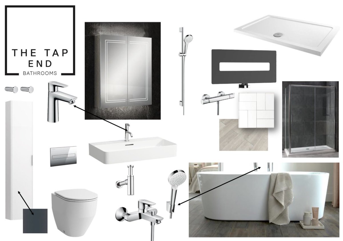TheTapEndDesign's tweet photo. Spot the difference...
For this client we have created a higher end spec and a mid range spec, can you spot the differences?
#SpendOrSave #BathroomDesign #TheTapEnd https://t.co/4eJodccM4L