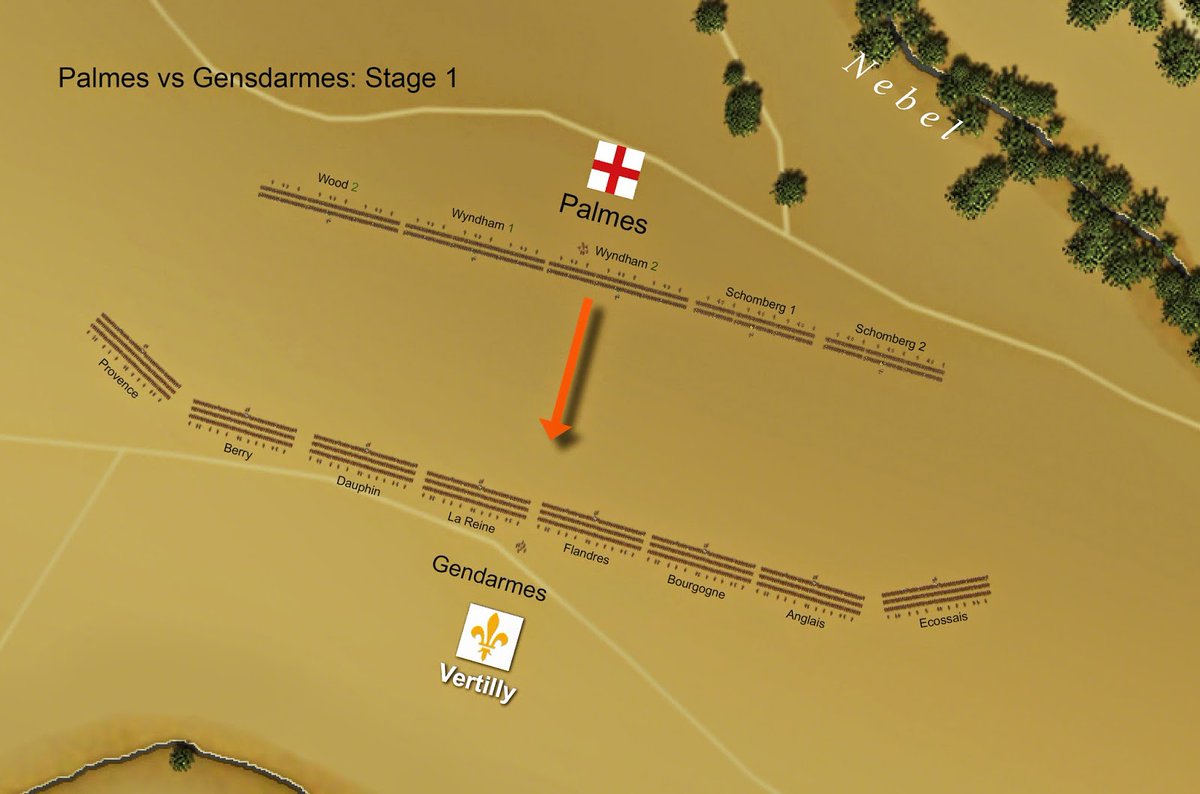 Thus, when the elite Gens d’Armes of France, the “finest cavalry in Europe,” approached a brigade of mere dragoons, they were in for the greatest (and final) shock of their lives. Their pistol fire did little as the outnumbered British troopers charged into their ranks.