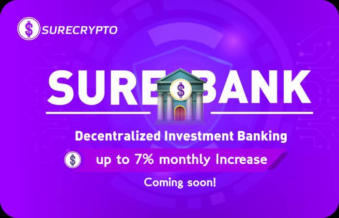 surecrypto_io's tweet photo. [1/2]How can you justify cost? By Expenses, Savings or Investment?

We help you answer this with SURE Bank protocol.

We are creating a new frontier in investment banking and SURE Bank protocol will lead in opportunities for bankers seeking to...... https://t.co/TRRrZWc2It