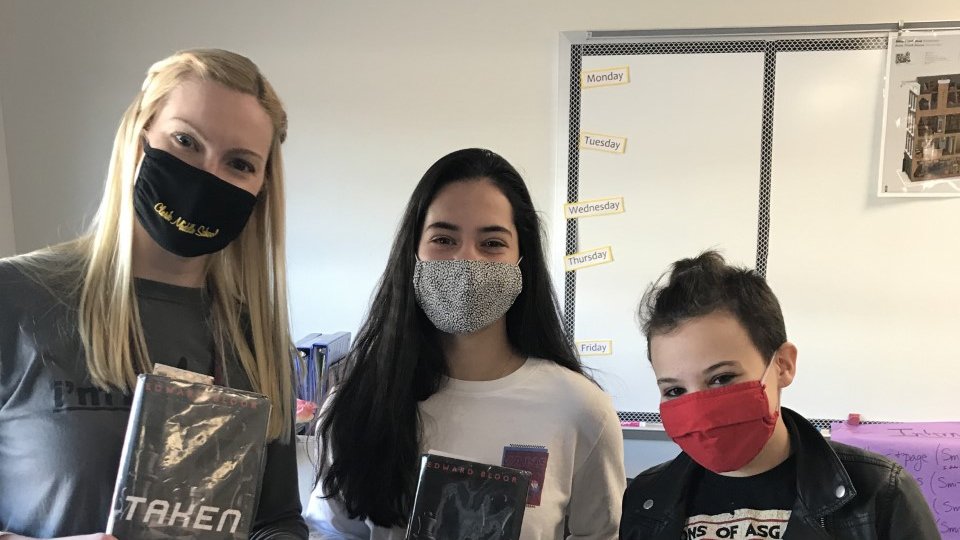 MsBeckettJ's tweet photo. CMS Book Buddies-Just Finished Our Book! Thanks, girls! @ClarkMSCougars @mycmslibrary #CougarsLearn https://t.co/n2iySeycyA