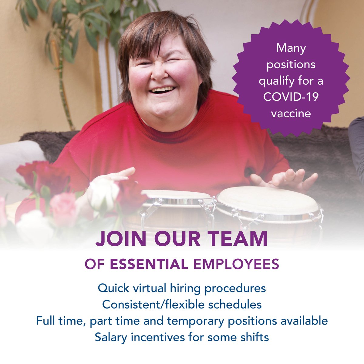 peopleincnews's tweet photo. Apply today at https://t.co/v7GXGI3m6n!
#wearehiring #jobs #nowhiring #hiring #joinourteam #humanservices #peopleinc #716jobs #wnyjobs #rochjobs #DSP #respiteinstructor #communityinstructor #primaryinstructor #directcare #directsupport #behaviortech #essentialemployer https://t.co/jPkxxNUF5o