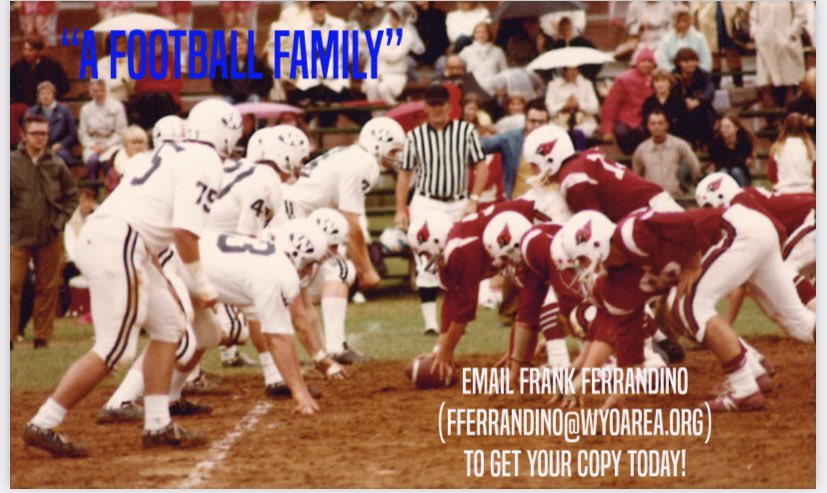 CoachSteveONeil's tweet image. Don’t be left out, a few copies of “A Football Family” still available. @WyoFootball @Wyospartans @WFASpartans #berksgameday 

Contact athletic director Frank Ferrandino fferrandino@wyoarea.org