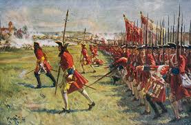 It should be noted that Marlborough’s battalions and squadrons were advancing in a fairly novel fashion, with infantry battalions having gaps between them to allow cavalry squadrons to move freely. Unlike the French, Marlborough emphasized combined arms.