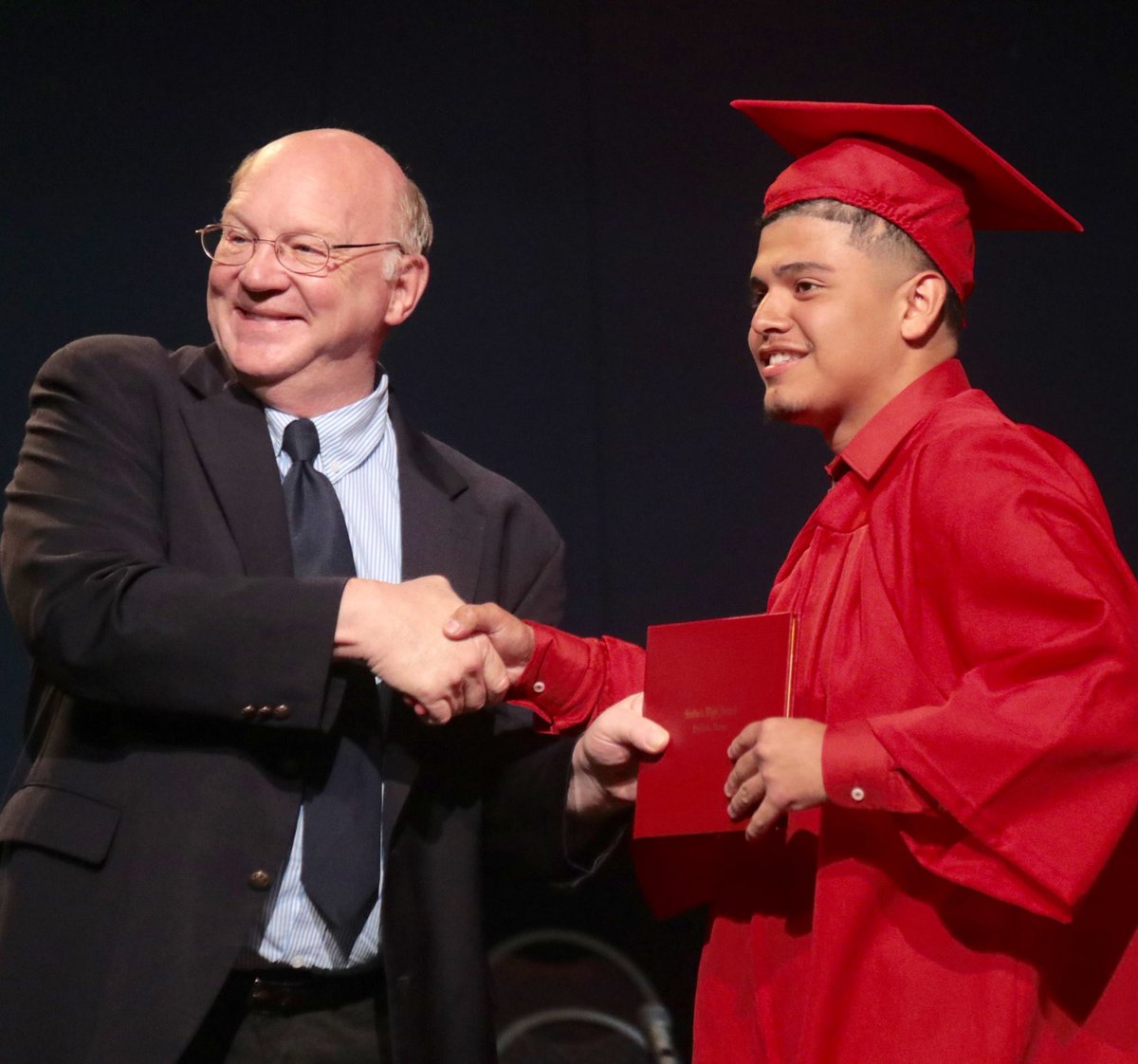 StaffordMSD's tweet image. Happy Birthday to our longest serving #SMSDBoard Trustee, Greg Holsapple! He is the proud parent of 3 #SMSDAlumni and proud grandparent of a current Spartan. We appreciate his 25 years of dedication and service to the District.