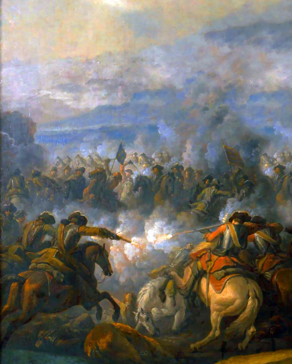 Marlborough rushed to the scene and immediately sent in Hanoverian battalions and his reserve of Dutch cavalry to support the remnants of the Dutch brigades. However, the onslaught of French cavalry proved too much, and the Dutch cavalry was steadily being pushed back.