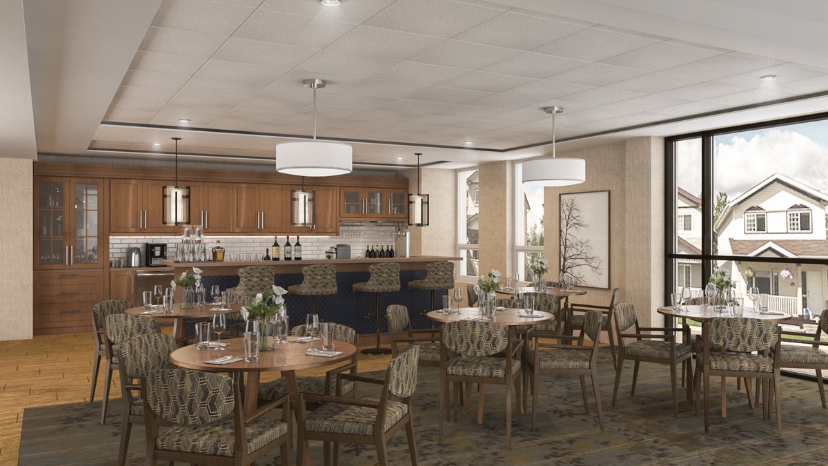 Welcome our community pub – “The Last Furlong” - the perfect gathering place at Winchester Glen where you can share a laugh with your neighbours, challenge your friends to a game of billiards or enjoy a night of live entertainment.  winchesterglen.ca / 905-410-2501