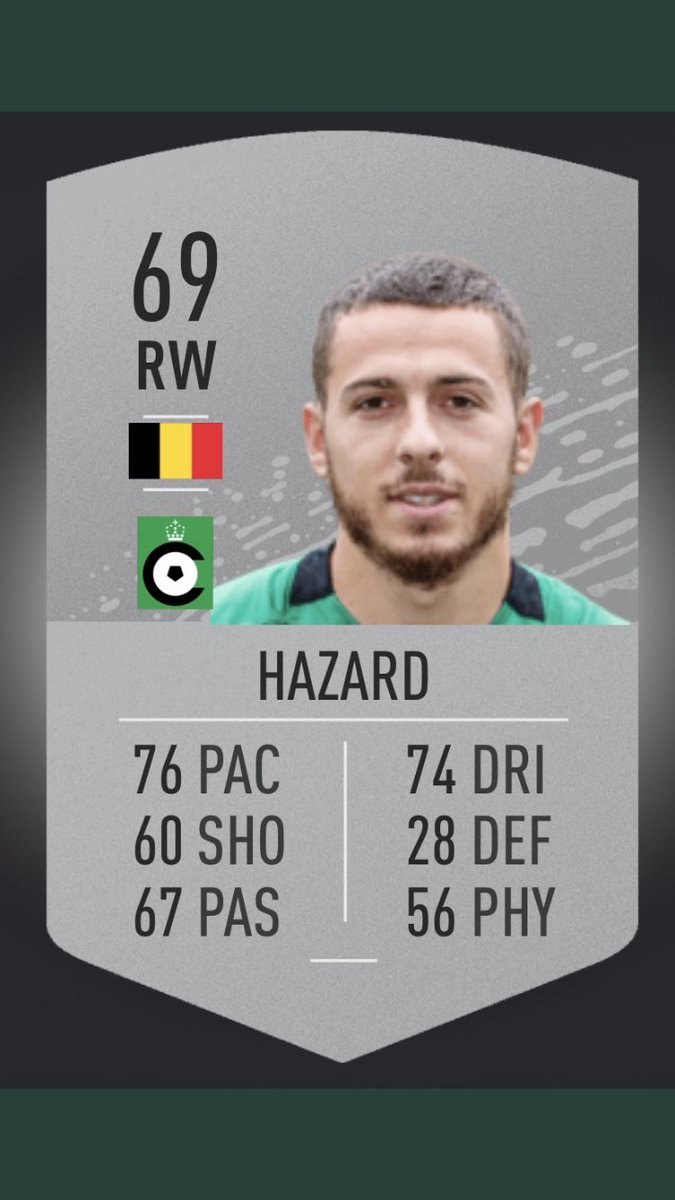 Hazard avec chelsea  vs hazard avec        le réal