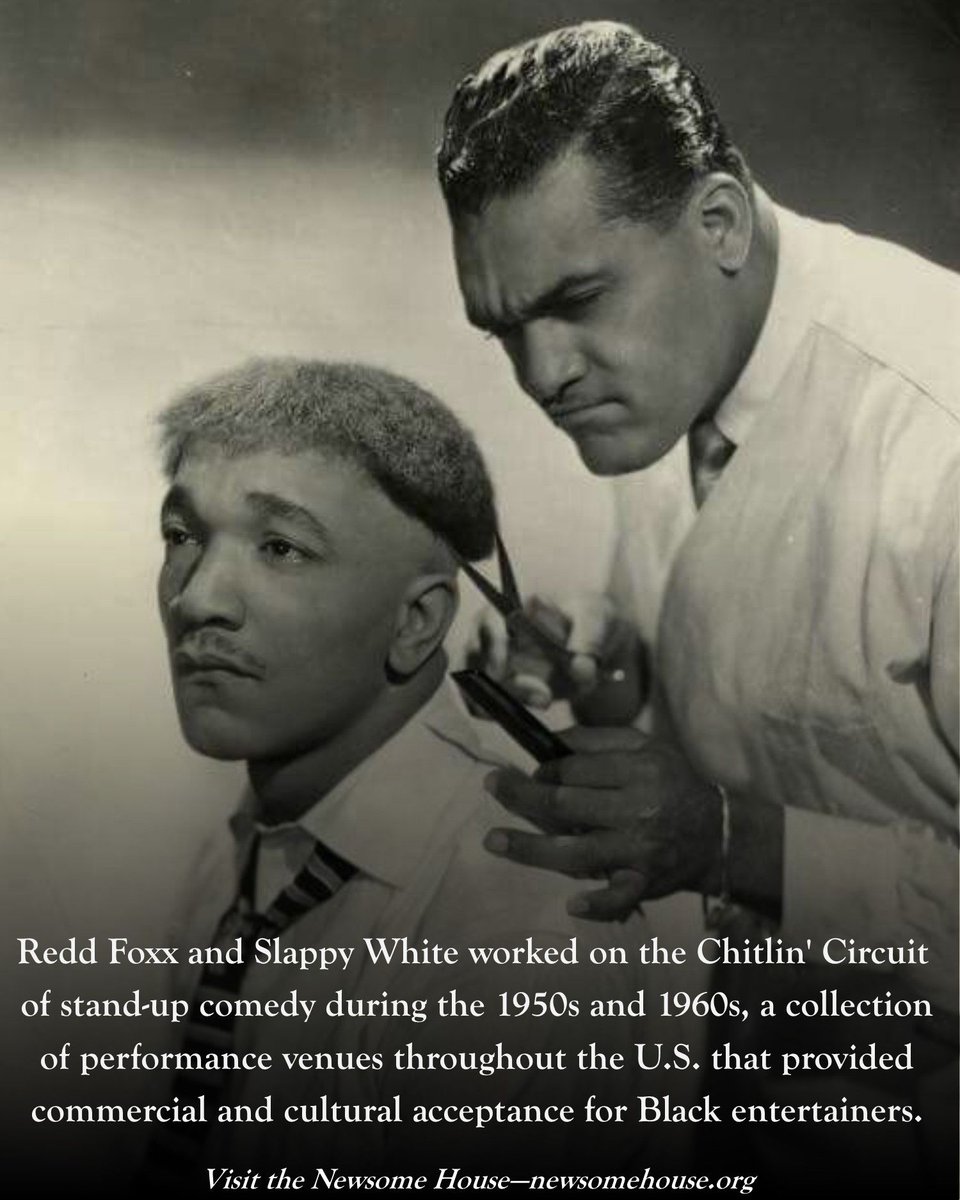 NewsomeHouse's tweet photo. Black Fact of the Day! #ReddFoxx #SlappyWhite #NewsomeHouse #NNVA https://t.co/mzCs7d3Oo0