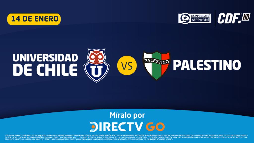 DSportsCL's tweet photo. ¡A las 19:15hs, @udechile recibe a @CDPalestinoSADP! ¿Te lo vas a perder? ⚽💙

Míralo por por @CDF_cl (631/1631HD) y en @DIRECTVGO, sólo para clientes con el pack CDF Premium HD 💻📱 #AzulesDIRECTV https://t.co/KiFo8KSPmE