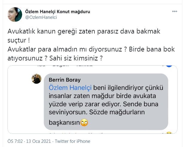 BerrinBoray's tweet photo. Avukatı kvkk (Kişisel verileri koruma kanunu kapsamı)nda suç dedi paylaşımım için. Yandaşı ve aynı zamanda müvekkili dün bunu paylaşmıştı. Bu suçlar hep bizi mi kapsıyor? Size suç yok mu?😀 Sürekli mağdurları TEHDİT EDİYOR İŞİNE GELMEYİNCE. Nasıl MAĞDUR AVUKATIYSA artık. https://t.co/zLWuHAEf9e