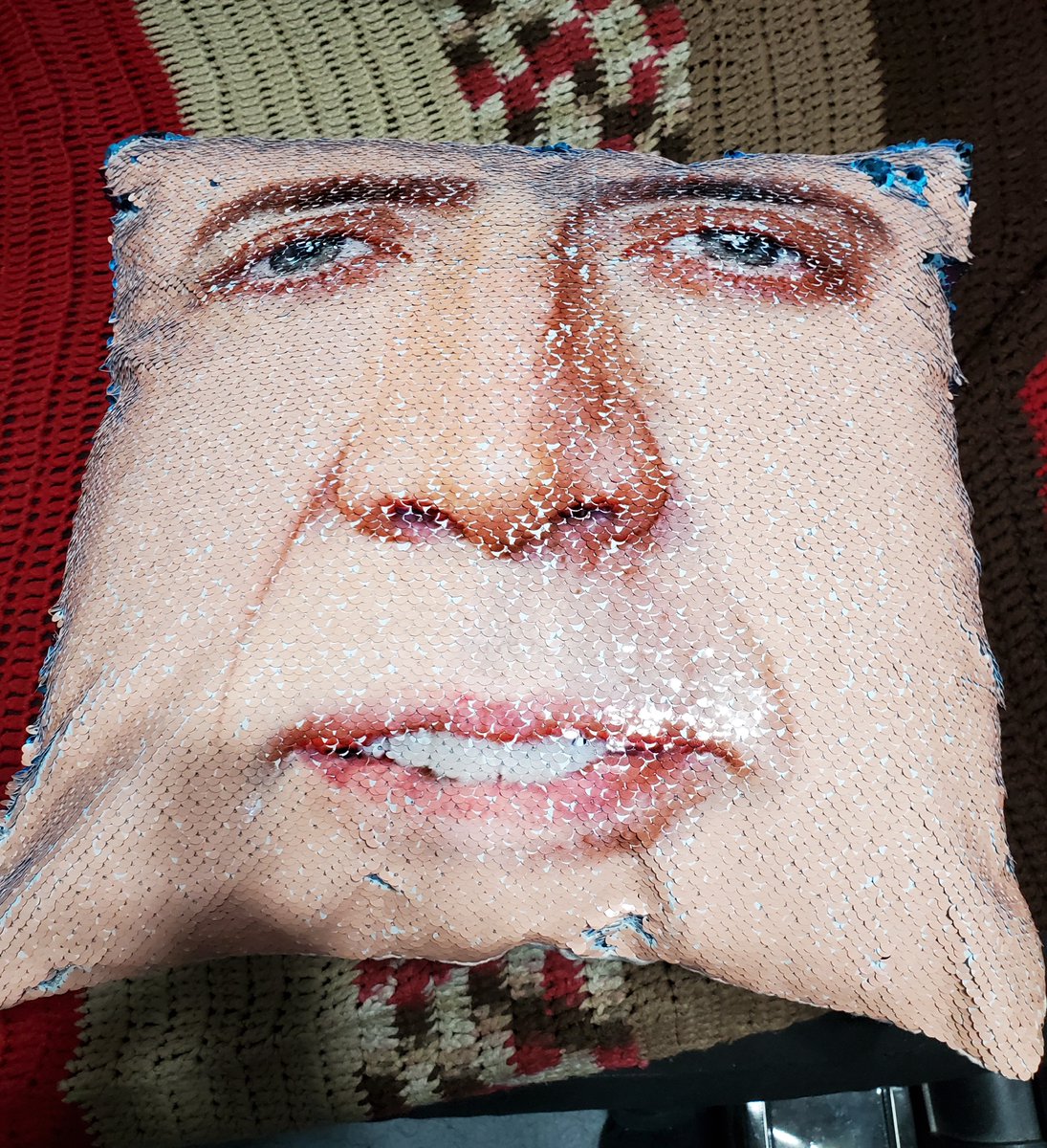 shadowzack's tweet image. Picked up one of those reversible pillowcases..