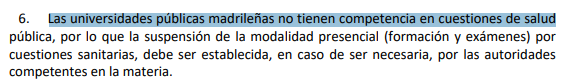 URJCritica's tweet photo. Esta es la mentira más nauseabunda de todo el comunicado, además de una falacia formal error inverso que no hace justicia a las instituciones a las que deshonrosamente representan los psicópatas que conforman este vergonzoso órgano. https://t.co/TGBj3SSCRj