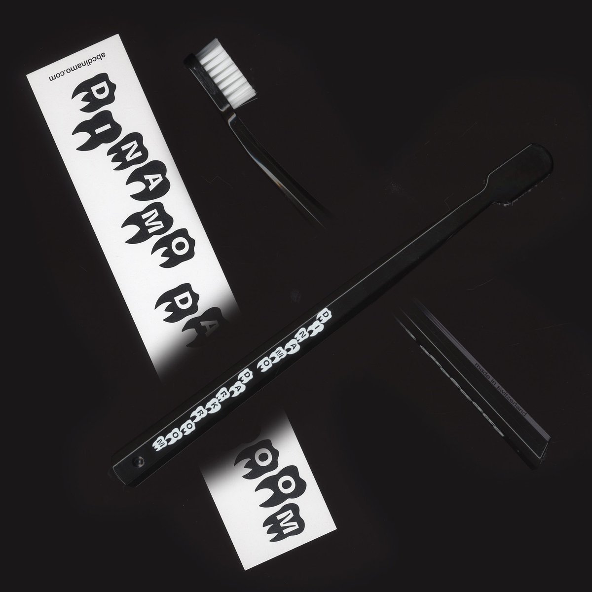 Not exatcly a type specimen but  @abcdinamo made toothbrushes