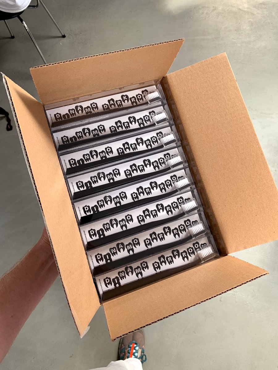 Not exatcly a type specimen but  @abcdinamo made toothbrushes