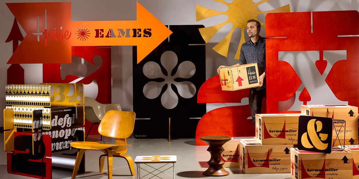 Great  @theoriginalecs’s tip: House industries installation at the Henry Ford Museum