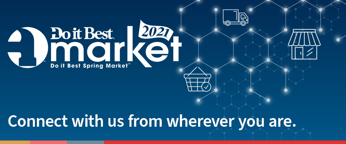 doitbestcorp's tweet photo. Calling all #DoitBest members - Register now for the virtual spring market! Benefit from great buying opportunities, outstanding educational sessions, and informative presentations. Engage with the Do it Best team and top vendors. https://t.co/ND2OWBq8nO  #DoitBestMarket https://t.co/Qz3q1xhanu