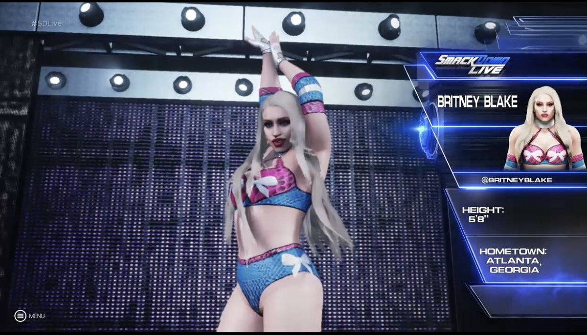 thebritneyblake's tweet image. ✨Barbiana✨ #CAW #WrestlingCommunity #2k19