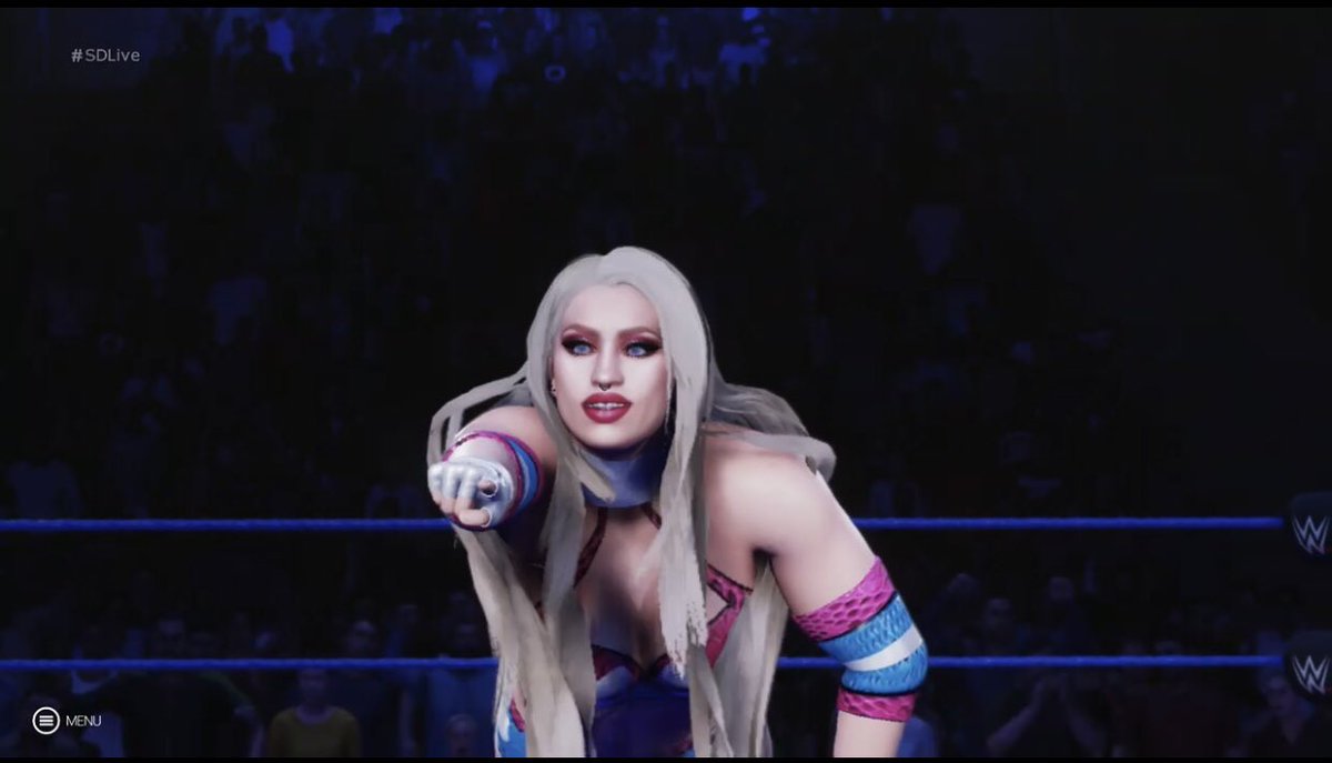 thebritneyblake's tweet image. ✨Barbiana✨ #CAW #WrestlingCommunity #2k19