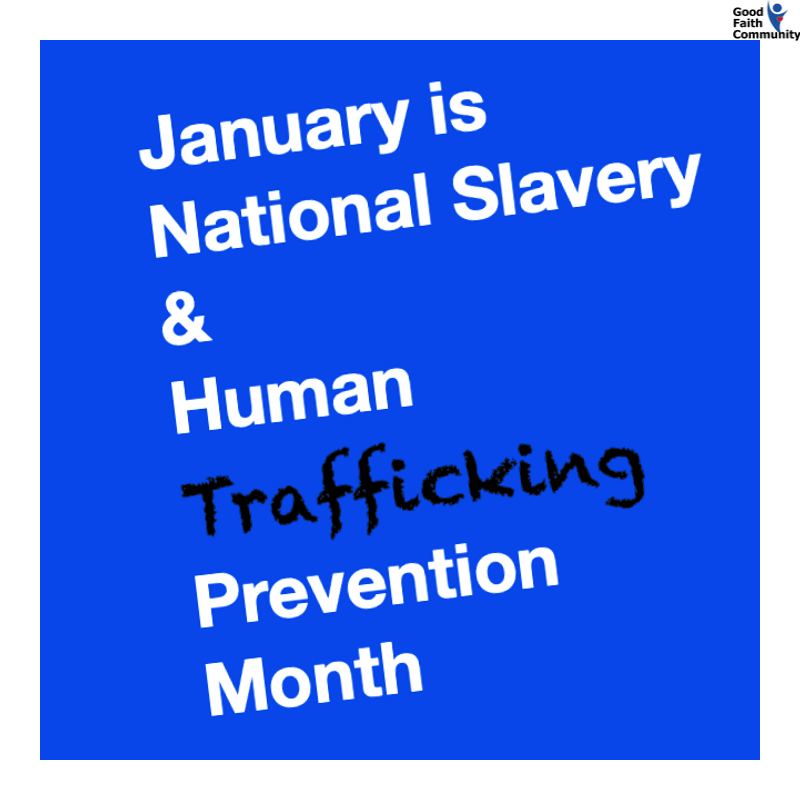 gfcommunity18's tweet photo. It's National Slavery and Human Trafficking Prevention Month. If you see something, say something! Learn more at https://t.co/rINxuln9Cl and https://t.co/DF6ogN0MBy. #LetsEndThis #humantrafficking #humanslavery https://t.co/23t4yHAKLB