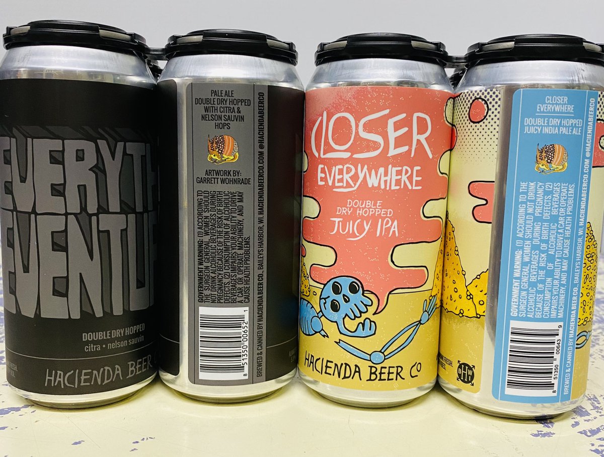 HarleysLiquor's tweet photo. โผ๏ธNew Beer Iโผ๏ธ
๐ฆ@PipeworksBrewin
๐ป@WorkingDraftBC
๐@HaciendaBeerCo
SWIPEโก๏ธ to see more details about these delicious beers๐
#newcraftbeer #haciendabeerco #pipeworksbrewing #workingdraftbeer https://t.co/FTUU7aOSi0