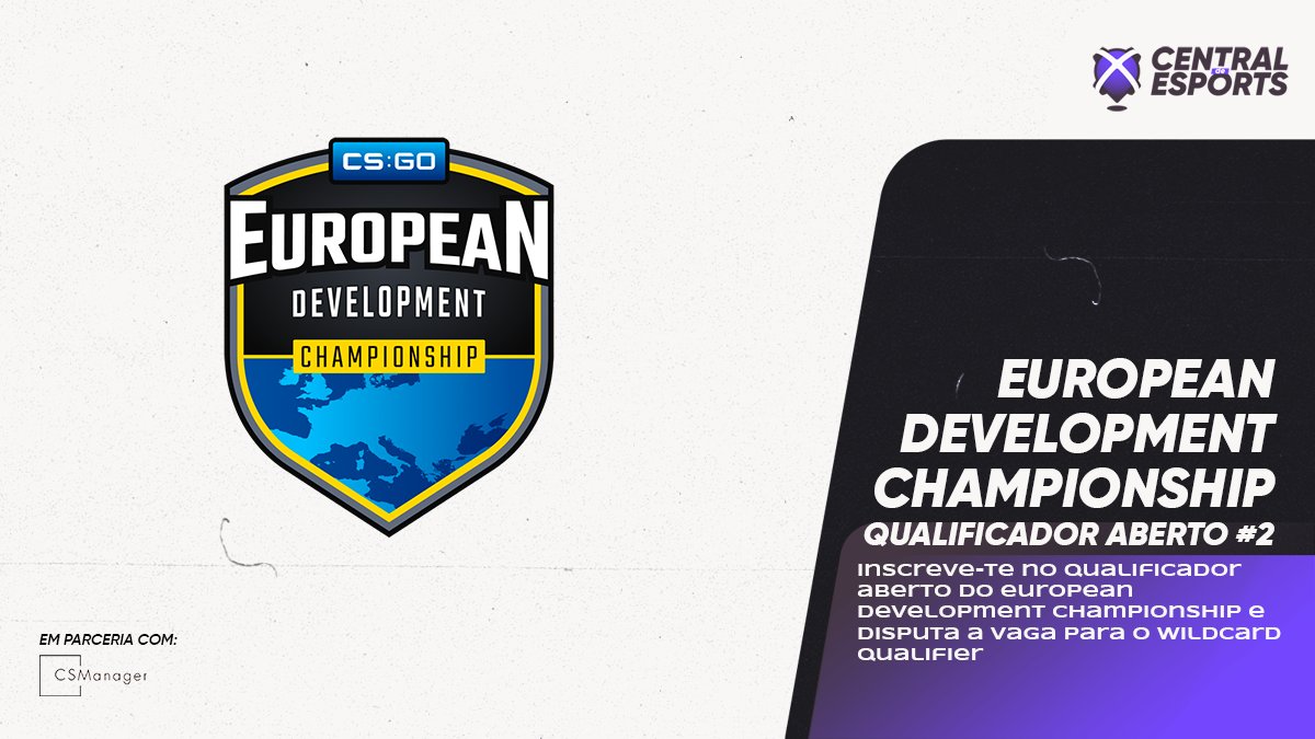 CentralDEsports's tweet photo. Amanhã: @edenesportsgg European Development Championship - Qualificador Aberto #2 🏆

🗓️ sábado, 16 de janeiro
⌚ 14h00🇵🇹 +1🇪🇸
⚠️ 13h55🇵🇹 +1🇪🇸

👉 https://t.co/Ep8augsxjC

- Mais torneios em: @CSManagerPT

#CDEcups #CDEedc https://t.co/ptAyv6GesN