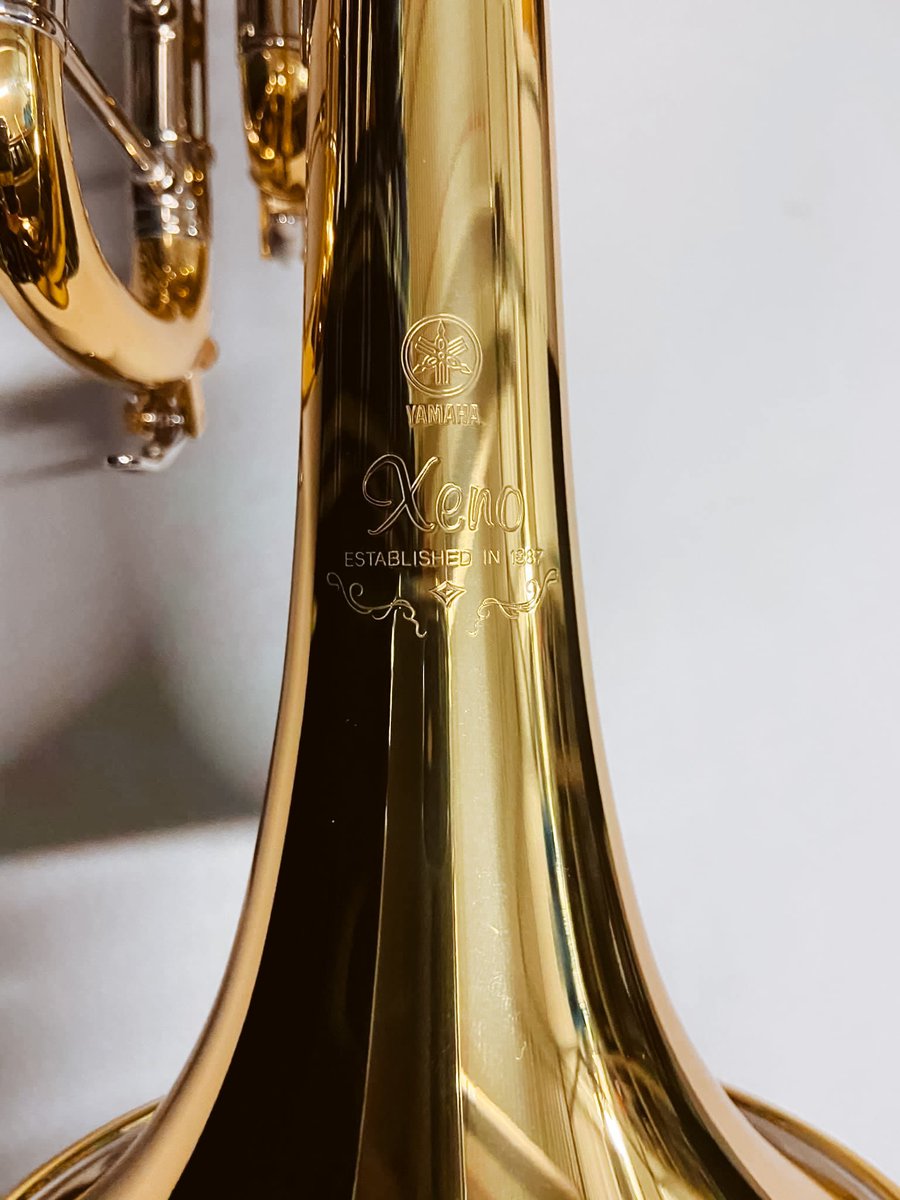 HawkeyeBand's tweet photo. It’s a historic day for the Hawkeye Marching Band! Today, we unboxed and inventoried our first ever line of game day trumpets— 64 Yamaha Xenos! We continue to be thankful for our donors! Maybe a trumpet feature show for #Band141? 😎🎺🖤💛 https://t.co/izkYsDE89f