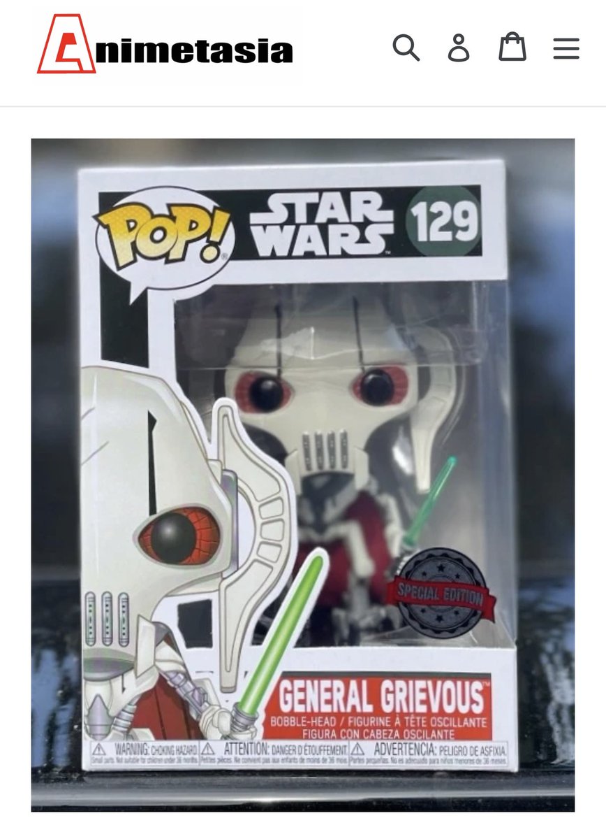 general grievous funko pop