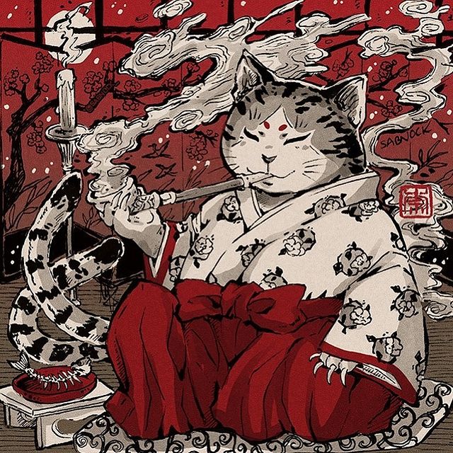 Sabnock_'s tweet photo. #PortfolioDay #art This is Sabnock, I'm from Peru, love to draw Yokai and horror stuff, also cats~✨👹
IG: https://t.co/7D6yIBuM8P https://t.co/0urp7wVKRr