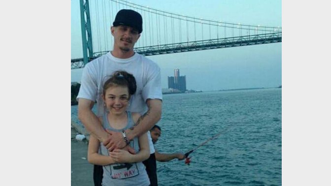 According to the Michigan Dept of Corrections (MDOC) own report: Jon wasn’t eating or drinking all of the days in the observation cell. Was laying in his own urine, drooling on himself & not responding to the nurses. He only moaned or mumbled incoherently. Jon & daughter fishing: